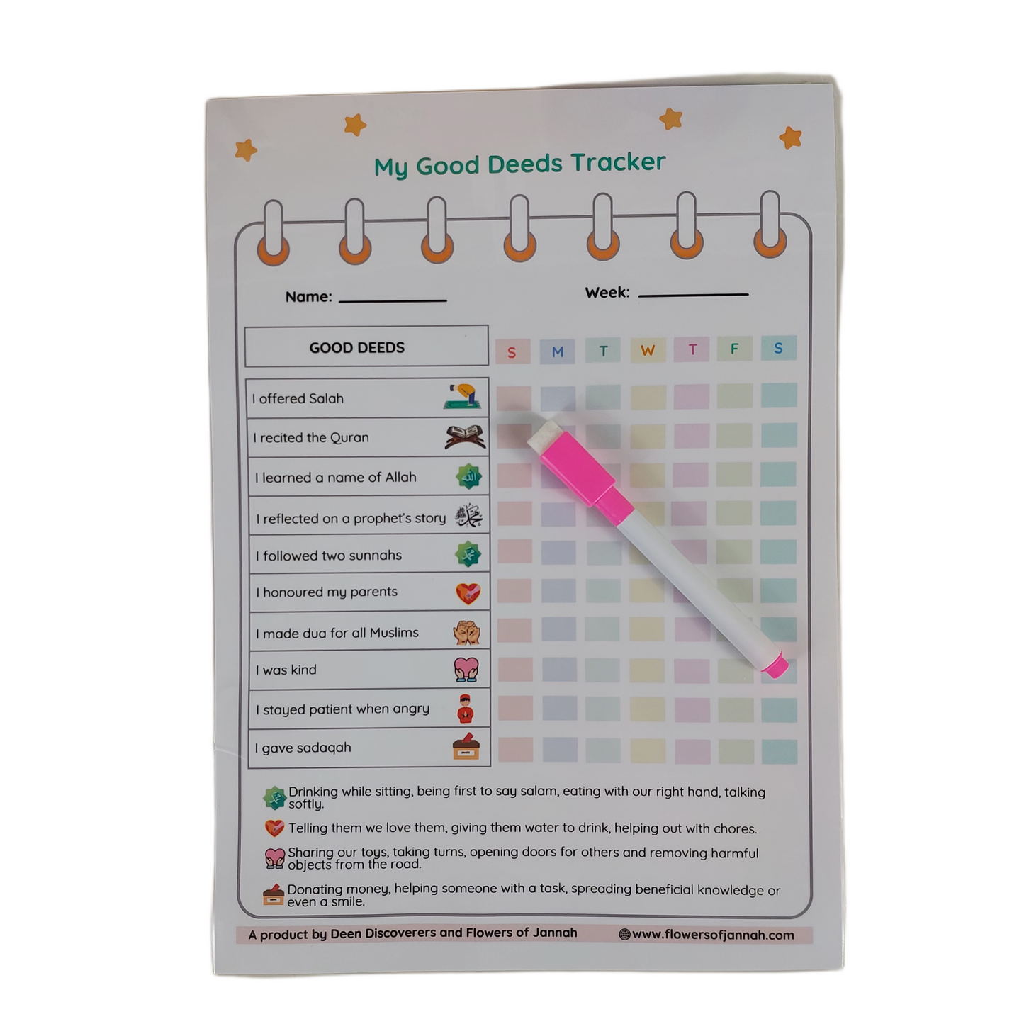 My Good Deeds Tracker