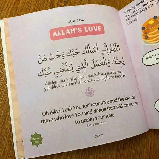 30 Duas for 30 Days Activity Book for Kids