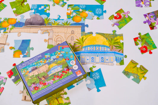 Al-Aqsa Palestine Puzzle and Poster