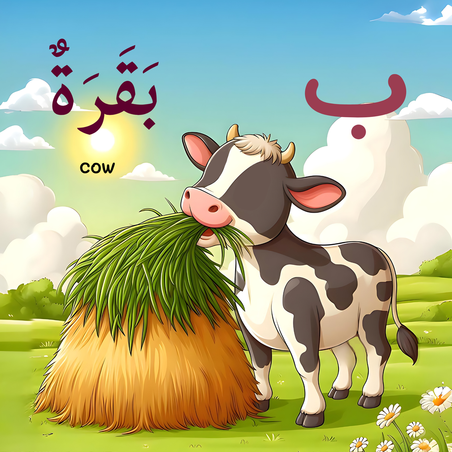 Arabic Alphabets from the Quran Board Book