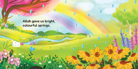 Four Seasons, Four Blessings Board Book