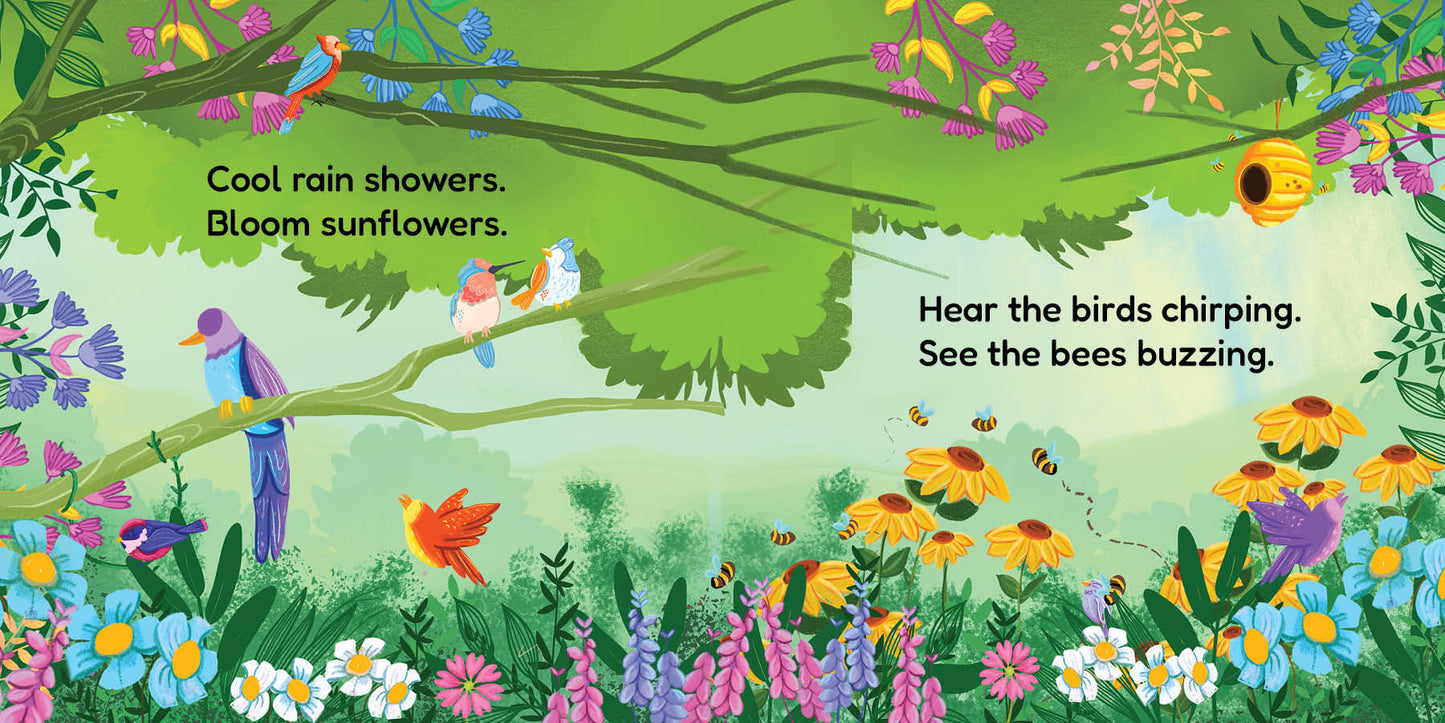 Four Seasons, Four Blessings Board Book