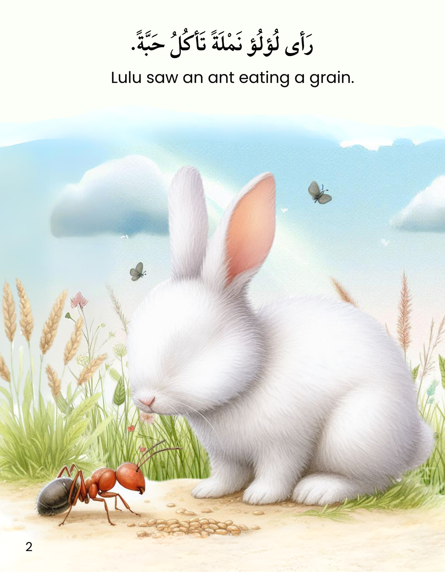 I am hungry - story book - Arabic and English