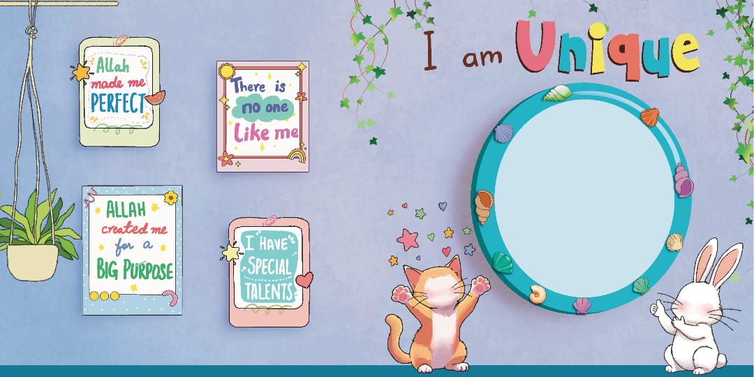 I Am – My First Book of Postive Affirmations (Mirror Book)