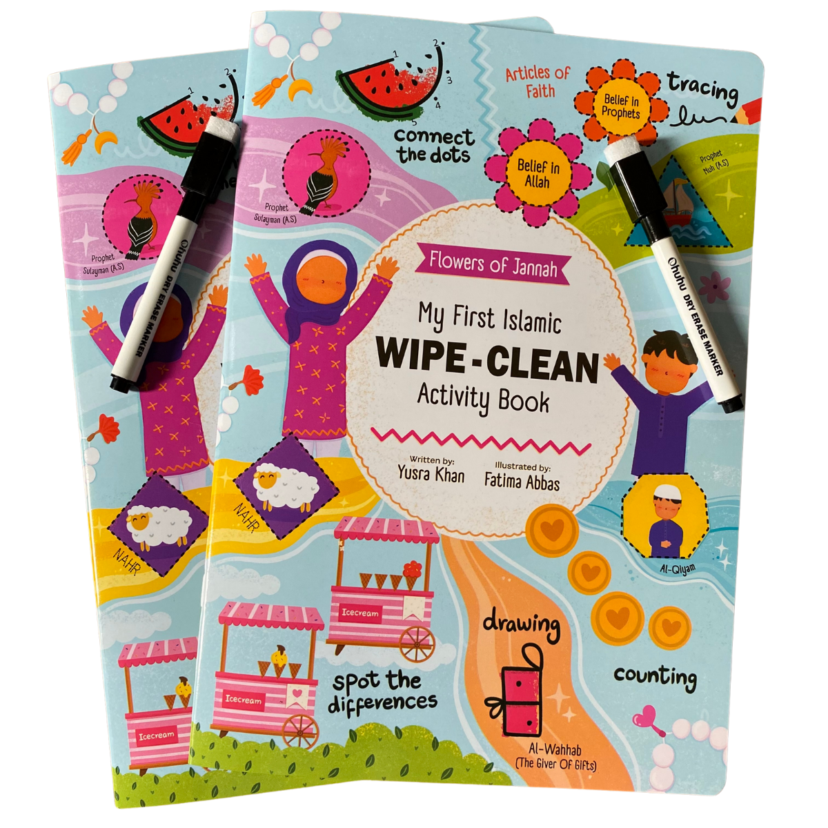 My first islamic wipe and clean activity book