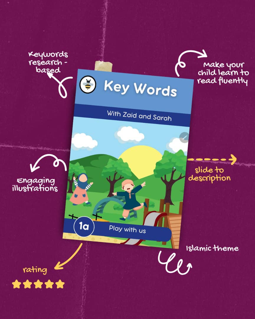 Key words with Zaid and Sarah 1a