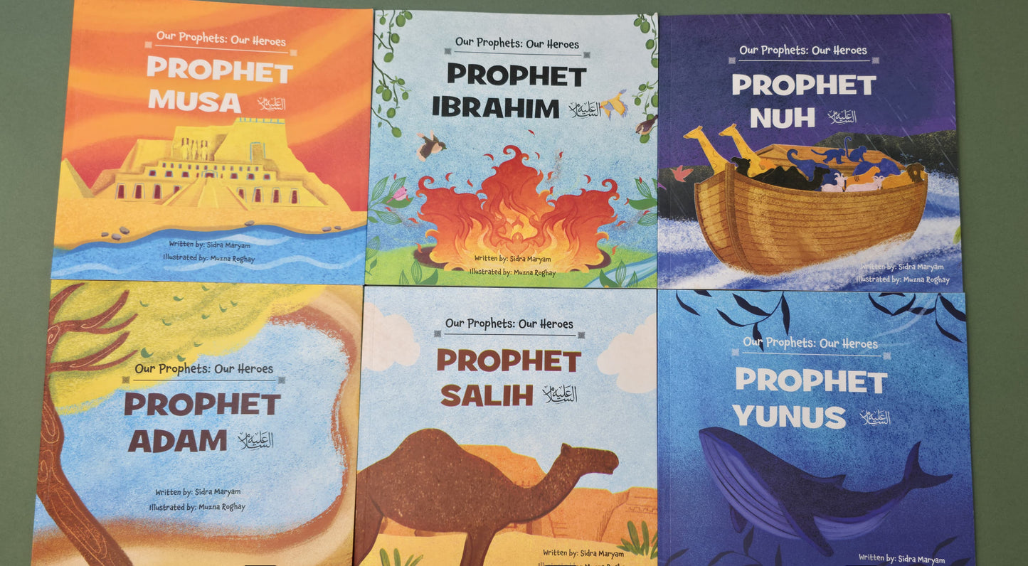 Our Prophets our heros - Set of 6 story books