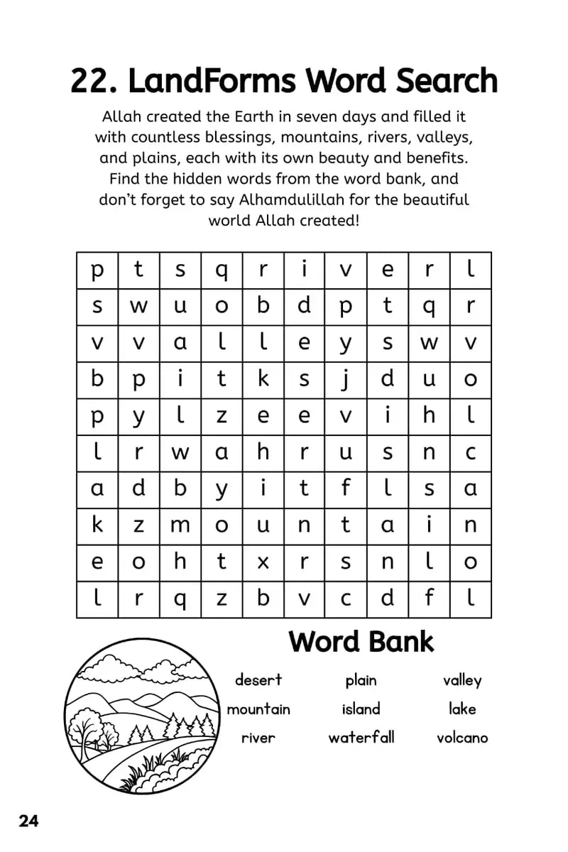 50 Awesome Islamic Puzzles book - Activity Book