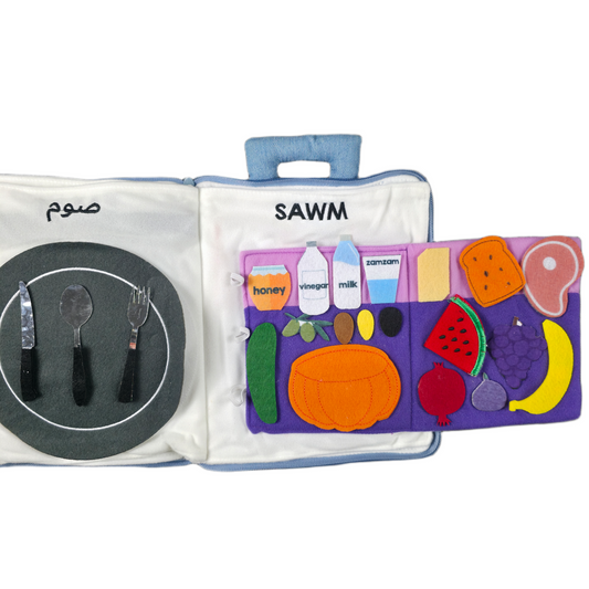 Little Muslim Fabric Quiet Book