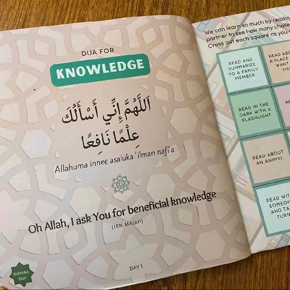 30 Duas for 30 Days Activity Book for Kids