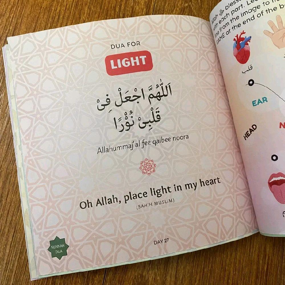30 Duas for 30 Days Activity Book for Kids