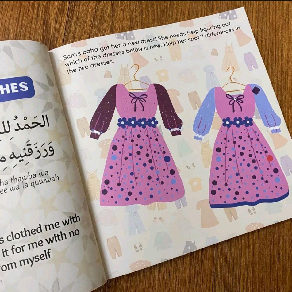 30 Duas for 30 Days Activity Book for Kids