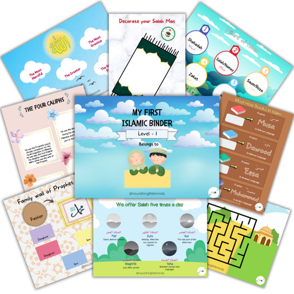 My First Islamic Busy Binder - Level 1