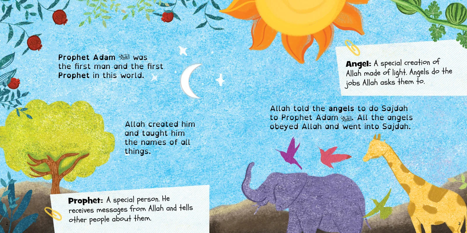 Prophet Adam AS Islamic book for kids