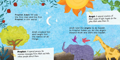 Prophet Adam AS Islamic book for kids