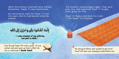 Prophet Yusuf AS children's learning book