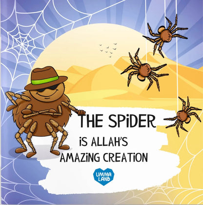 The Spider Is Allah’s Amazing Creation Islamic science book for children aged 6+