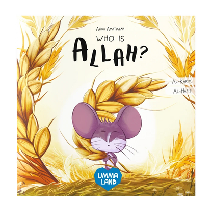 Who Is Allah Little Mouse faceless Islamic book teaching Al-Hafiz and Al-Karim