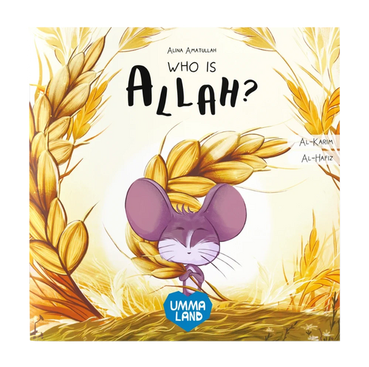 Who Is Allah Little Mouse faceless Islamic book teaching Al-Hafiz and Al-Karim