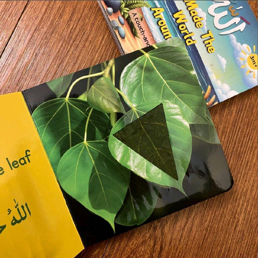 Allah Made the World Around Me - Board Book- Touch and Feel