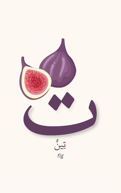 kids arabic alphabet learning set