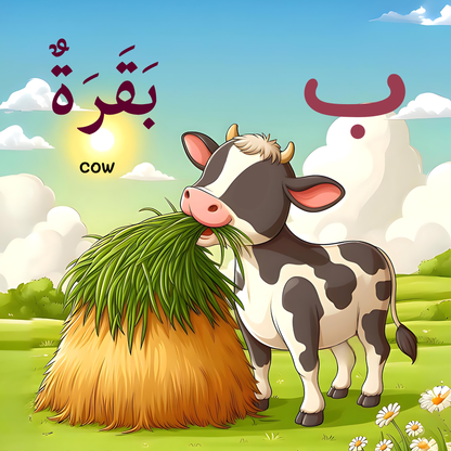 Arabic Alphabets from the Quran Board Book