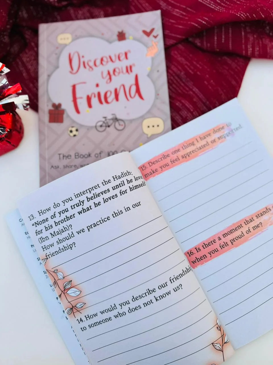 Discover Your Friend – The Book of 100 Questions