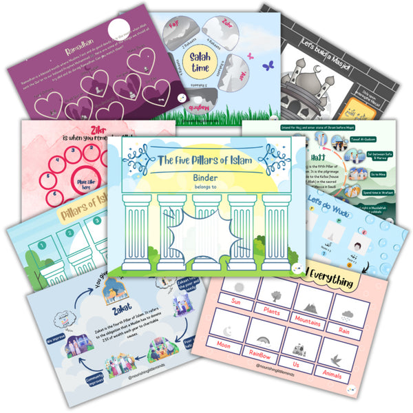 Five Pillars of Islam Busy Binder Level 1