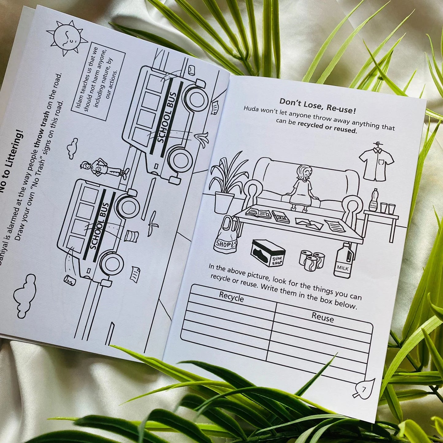 Go Green with Dahlia Activity Book