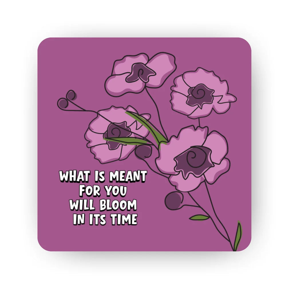 Islamic fridge magnet What Is Meant for You Will Bloom in Its Time