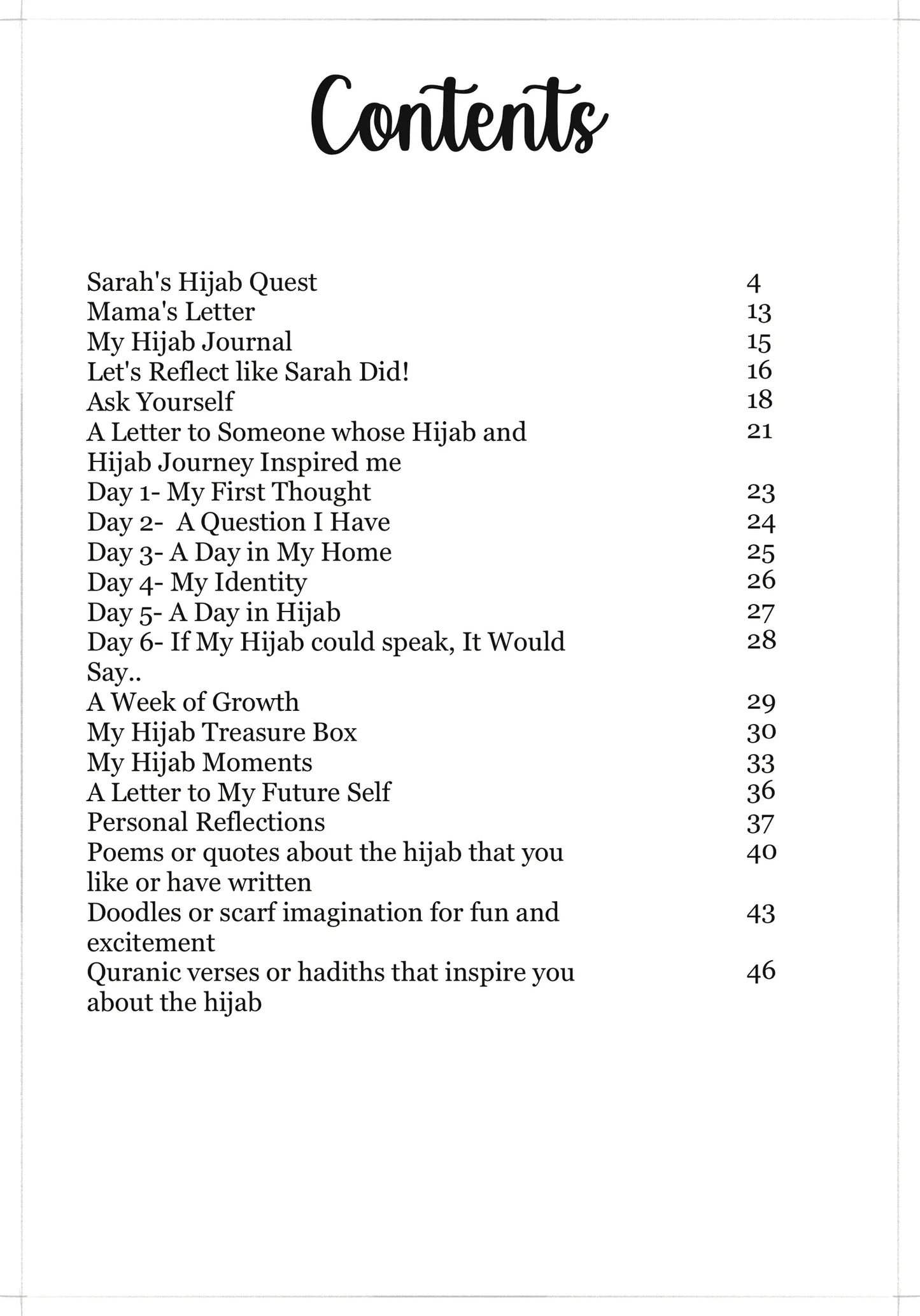 More Than a Scarf – A Hijab Journal | Islamic Book for Girls | Hijab Guide for Kids & Teens