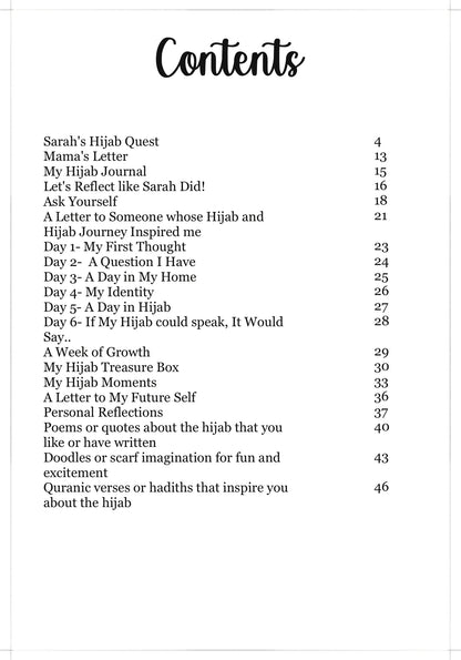 More Than a Scarf – A Hijab Journal | Islamic Book for Girls | Hijab Guide for Kids & Teens
