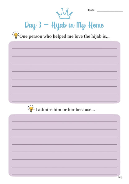 More Than a Scarf – A Hijab Journal | Islamic Book for Girls | Hijab Guide for Kids & Teens