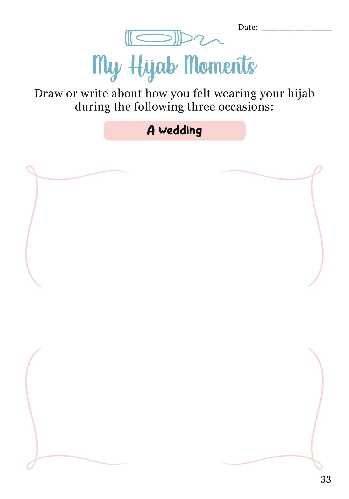 More Than a Scarf – A Hijab Journal | Islamic Book for Girls | Hijab Guide for Kids & Teens