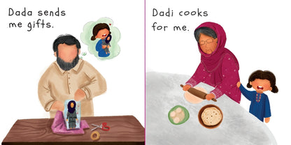 Celebrate the bond with grandparents in My Dada and Dadi Love Me