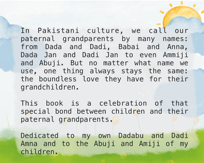My Dada and Dadi Love Me Islamic board book for kids