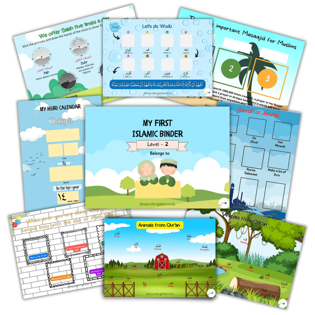 My First Islamic Busy Binder - Level-2