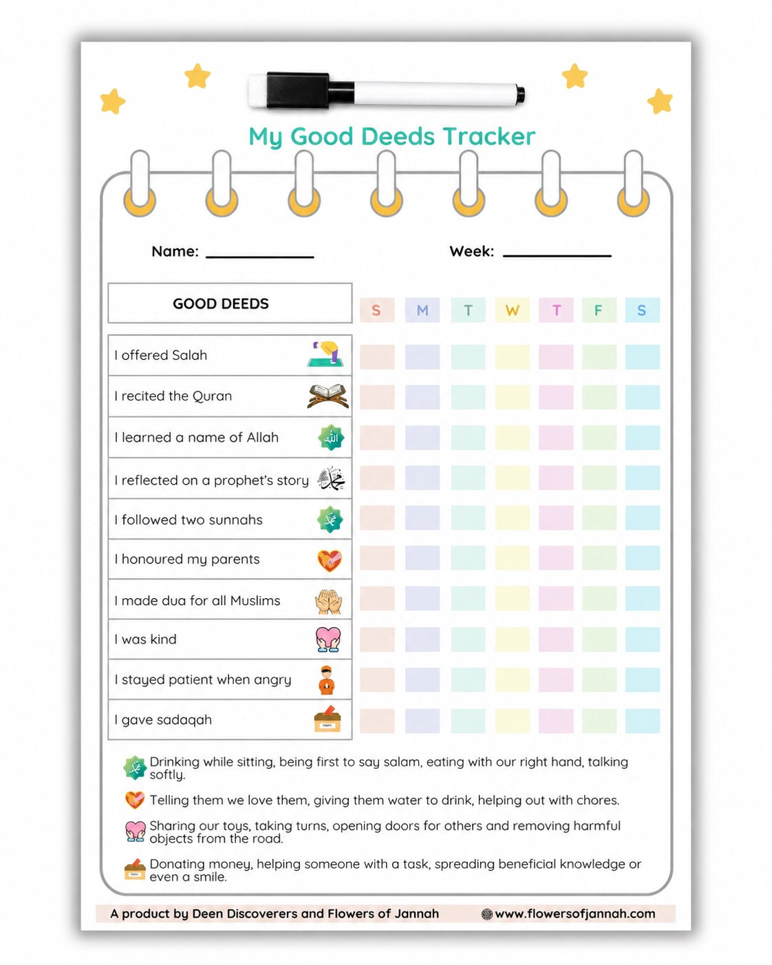 My Good Deeds Tracker