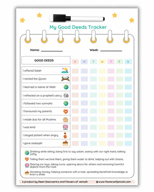My Good Deeds Tracker