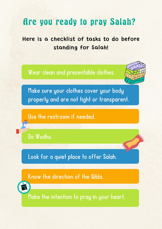 Ramadan Goal Planner for Children