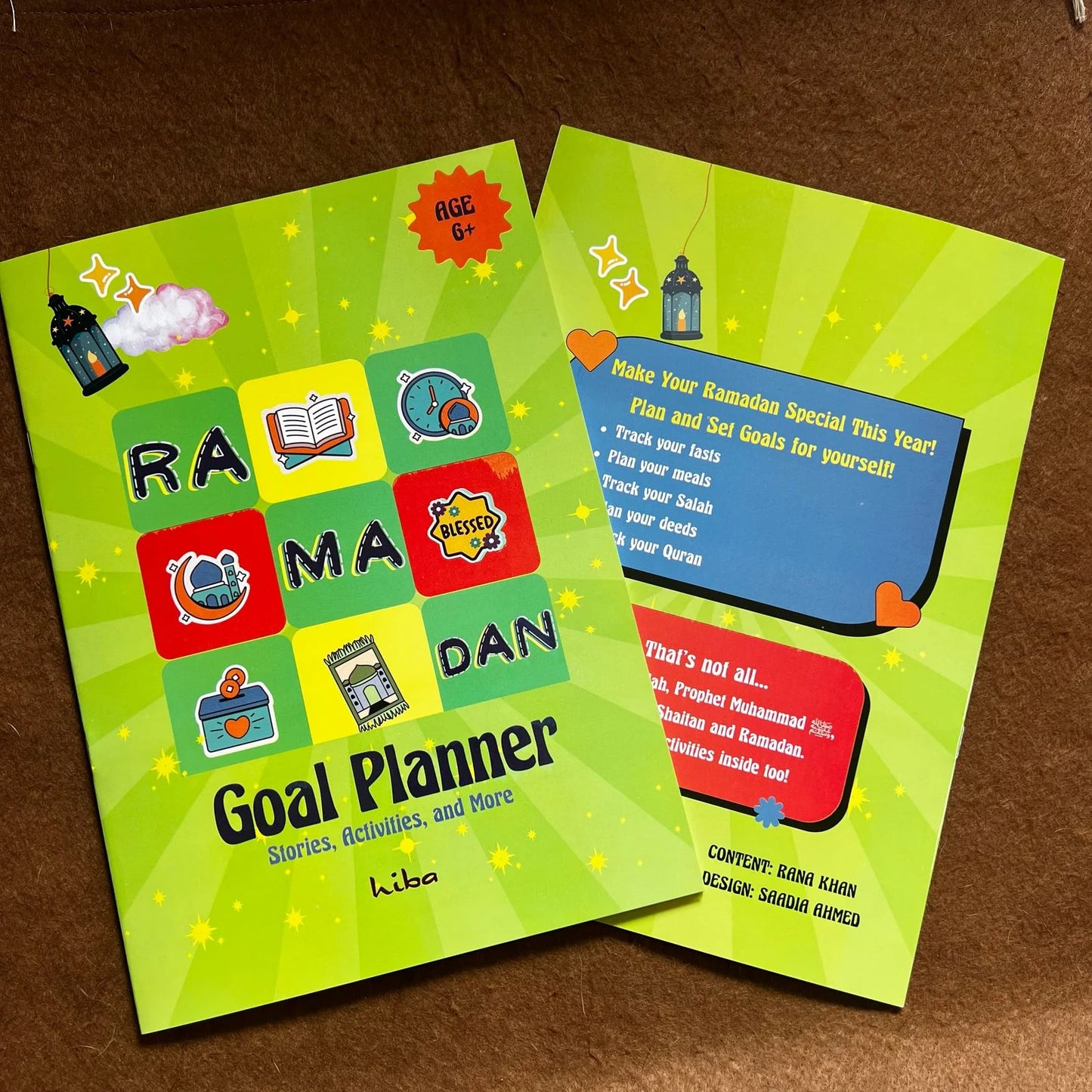 Ramadan Goal Planner for Children (Stories, Activities, Trackers, and More)