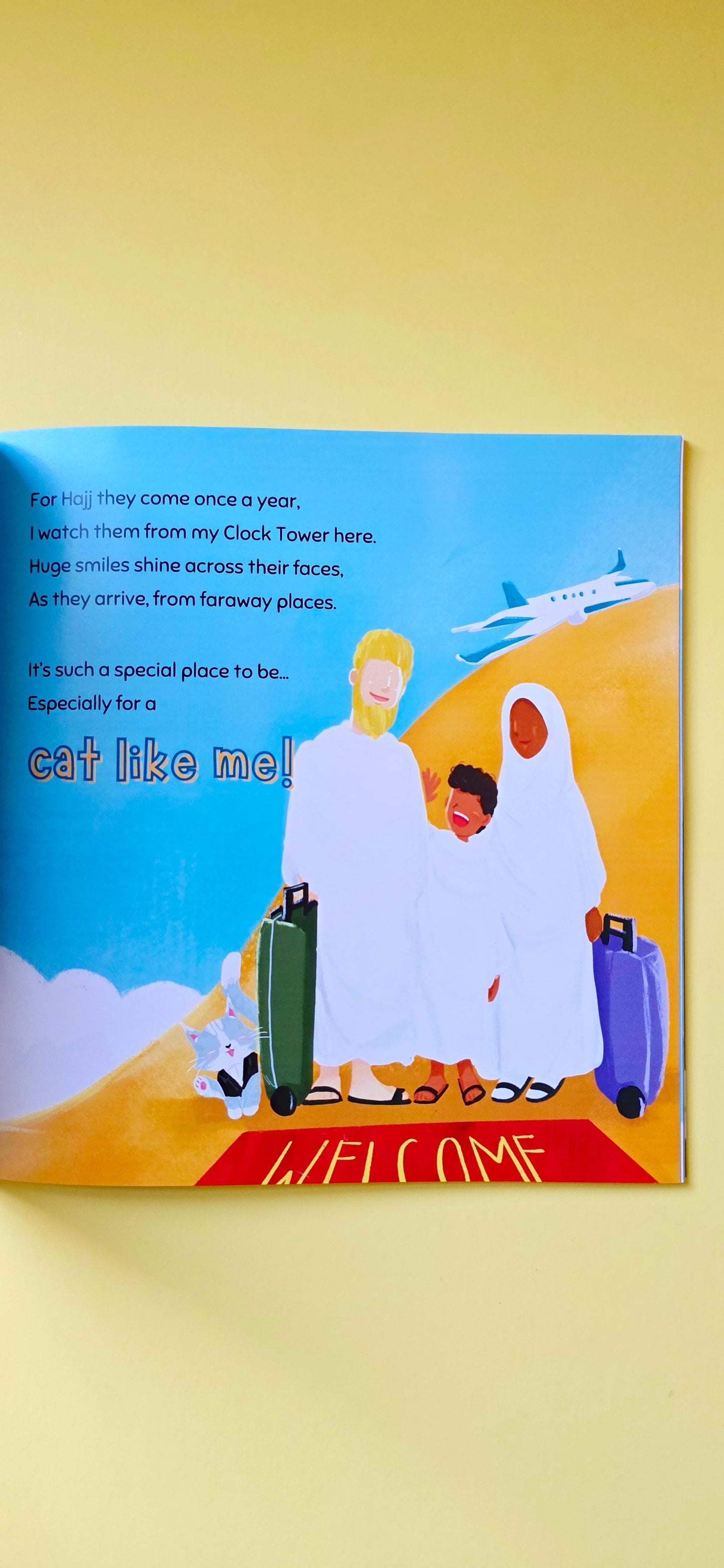 A cat like me! A fun hajj tale
