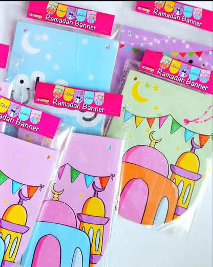 Ramadan Mubarak bunting banner