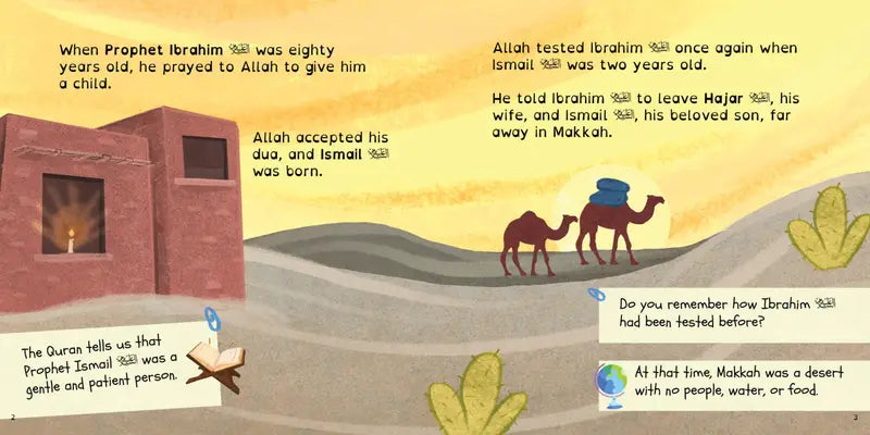 Prophet Ismail AS Story Book for Kids