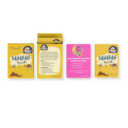 Quiz Bundle: Seerah, Hadith, Sahabah & Sahabiyat Quiz Cards