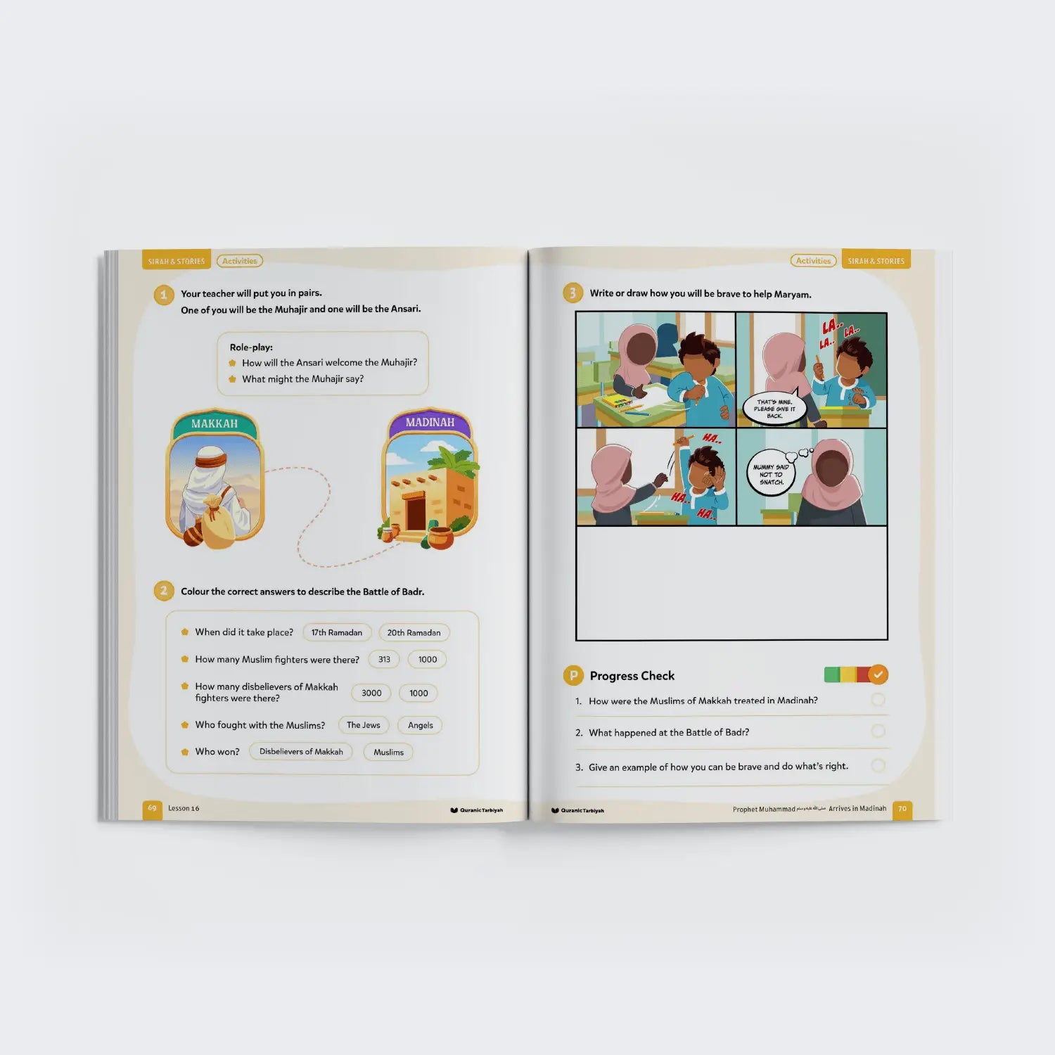 Stories of the Prophets lesson for kids inside Sirah & Stories Level 2