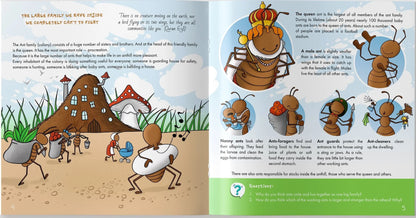 Inside pages of The Ant Is Allah’s Amazing Creation children’s book