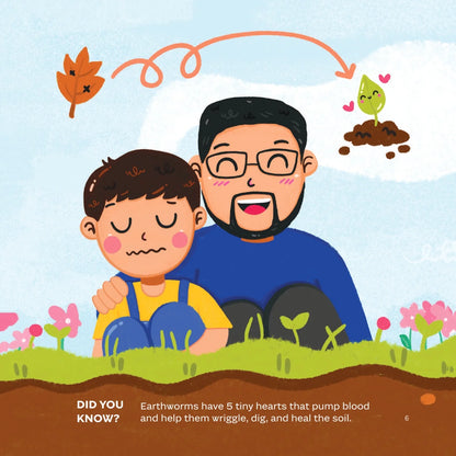 kids Islamic book about Allah signs in nature