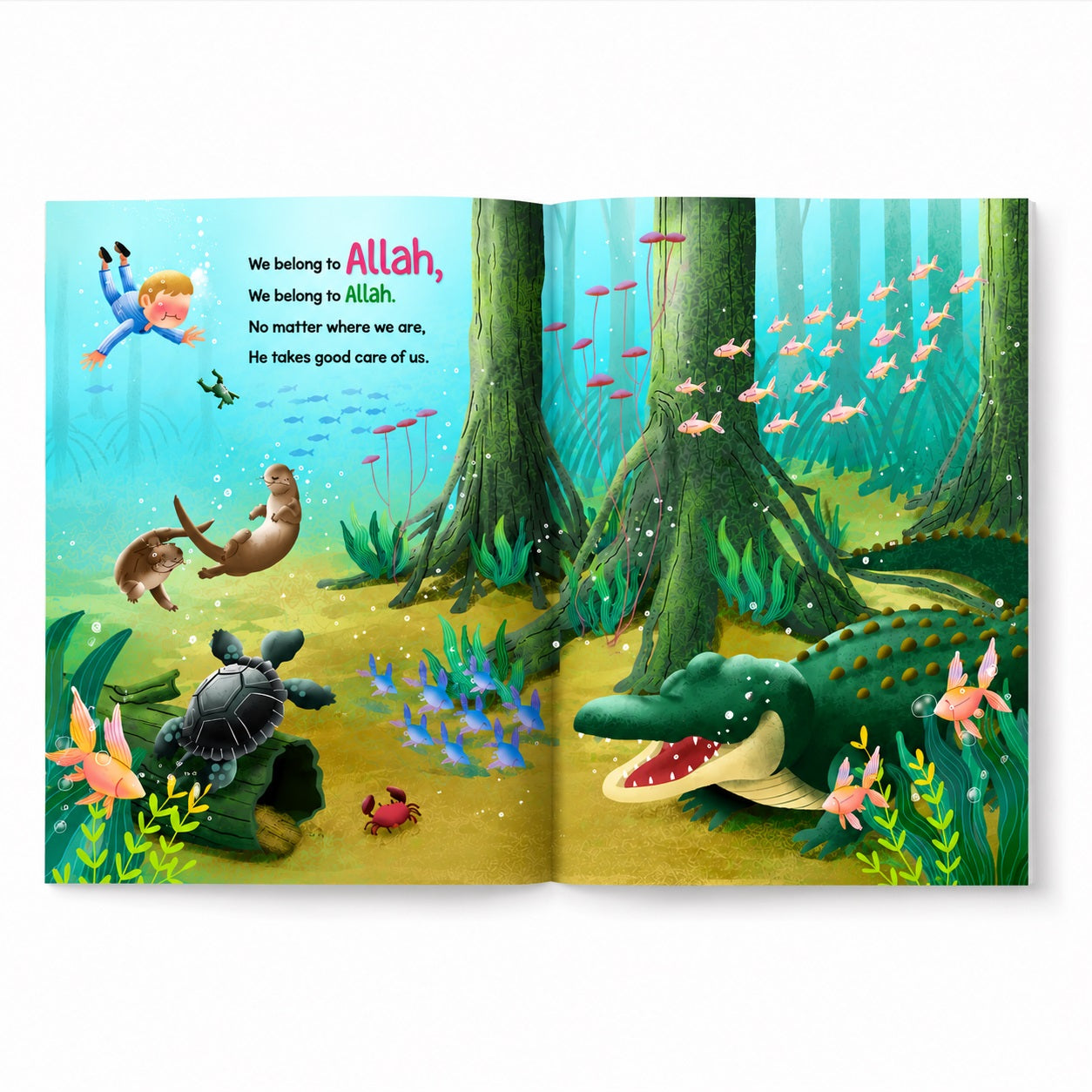 Muslim kids book about Allah