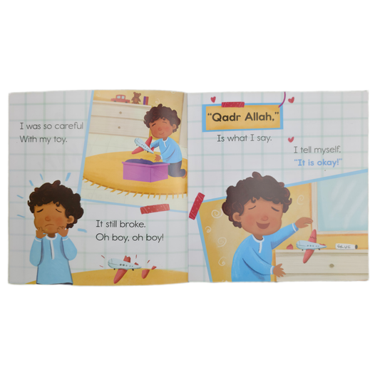 What I Say To Feel Okay – Islamic board book for kids